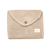 100% Organic Cotton Knitted Pink Baby Blanket and Bunny Set