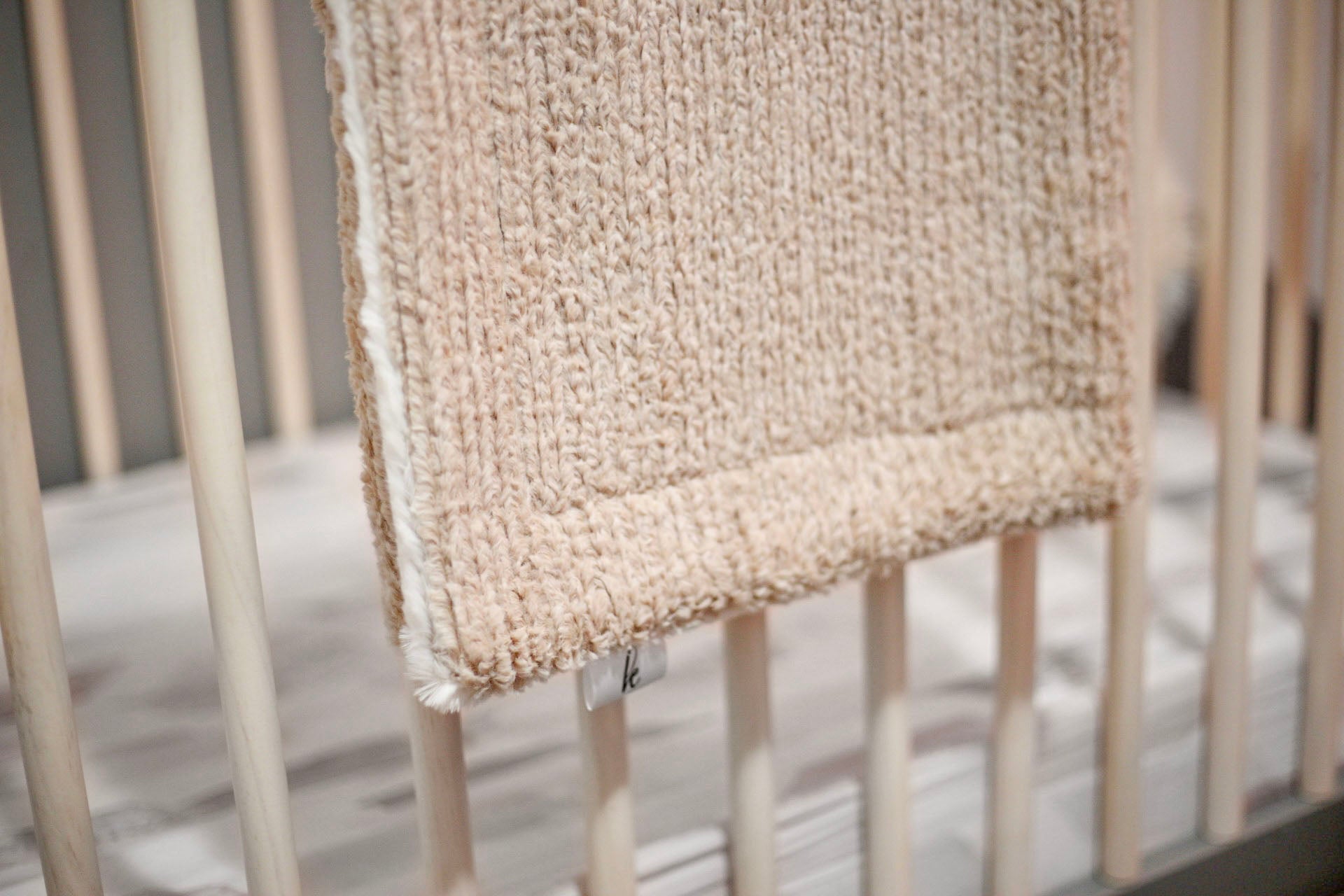 Weave Sand Baby Blanket