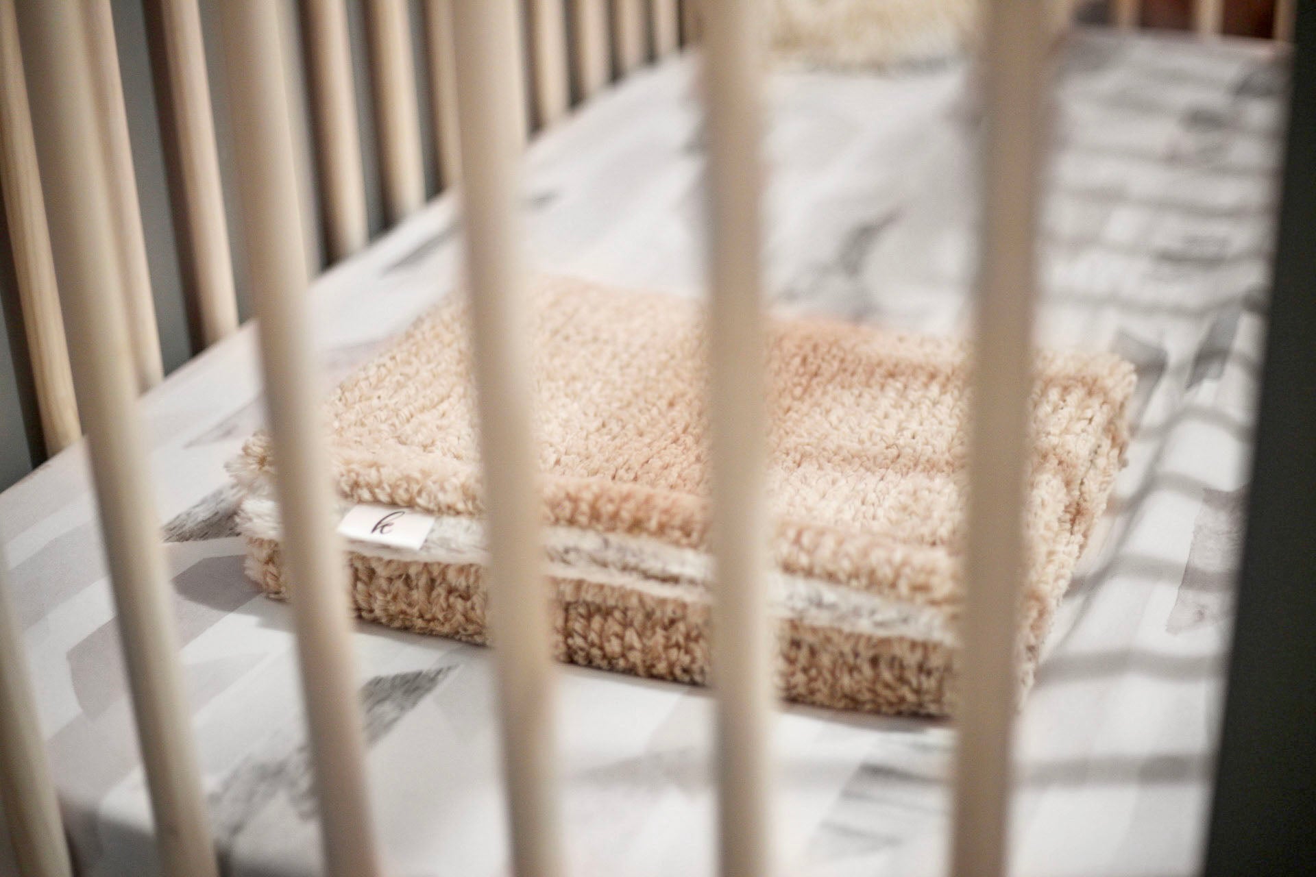 Weave Sand Baby Blanket