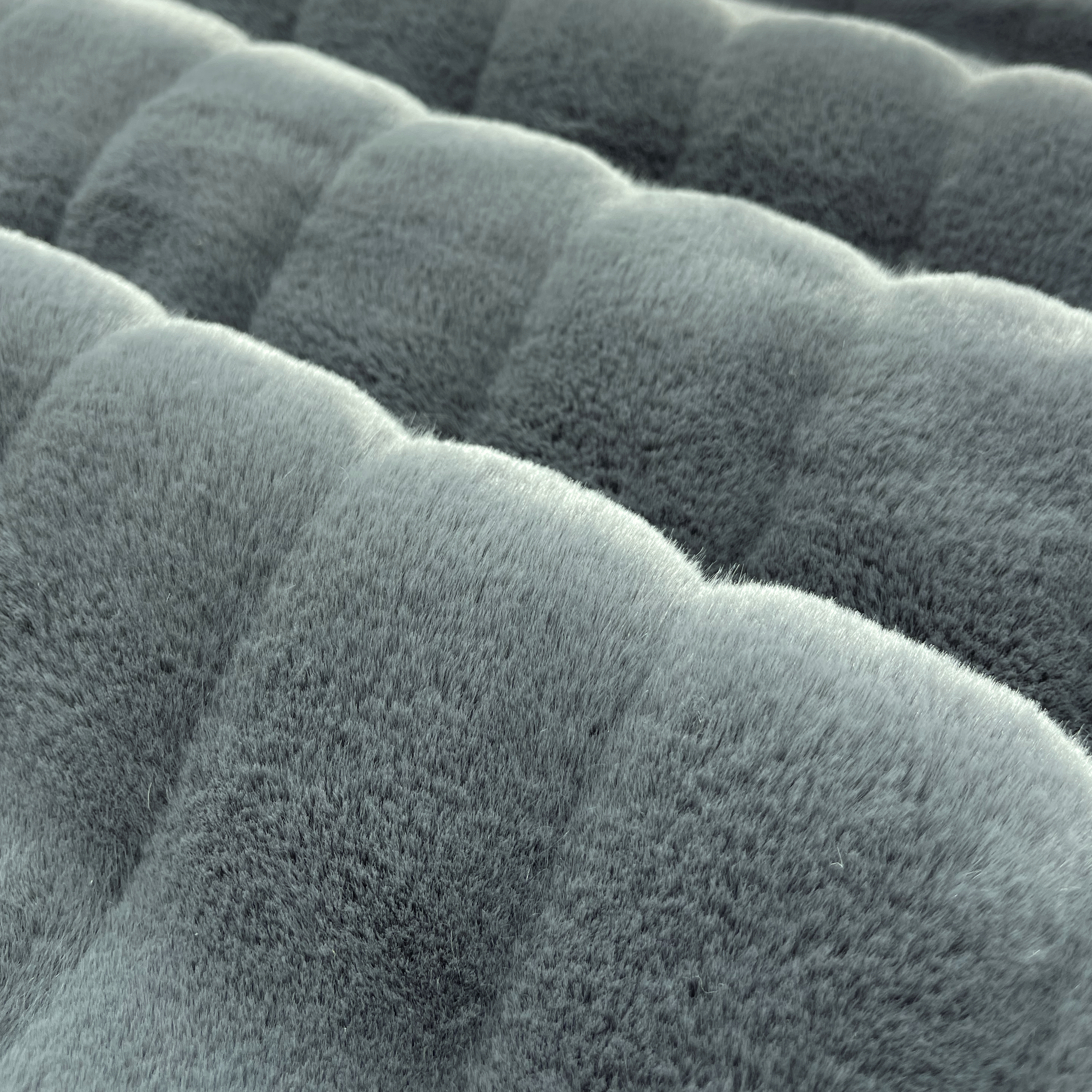 Luxe Grey Baby Blanket