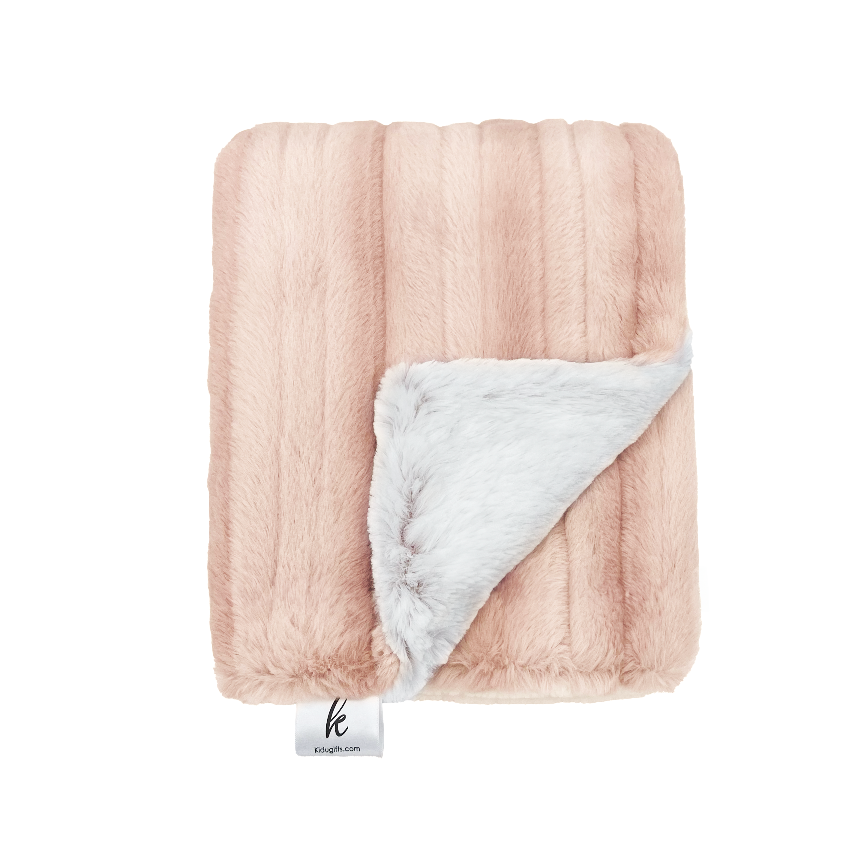 Wave Pink Baby Blanket