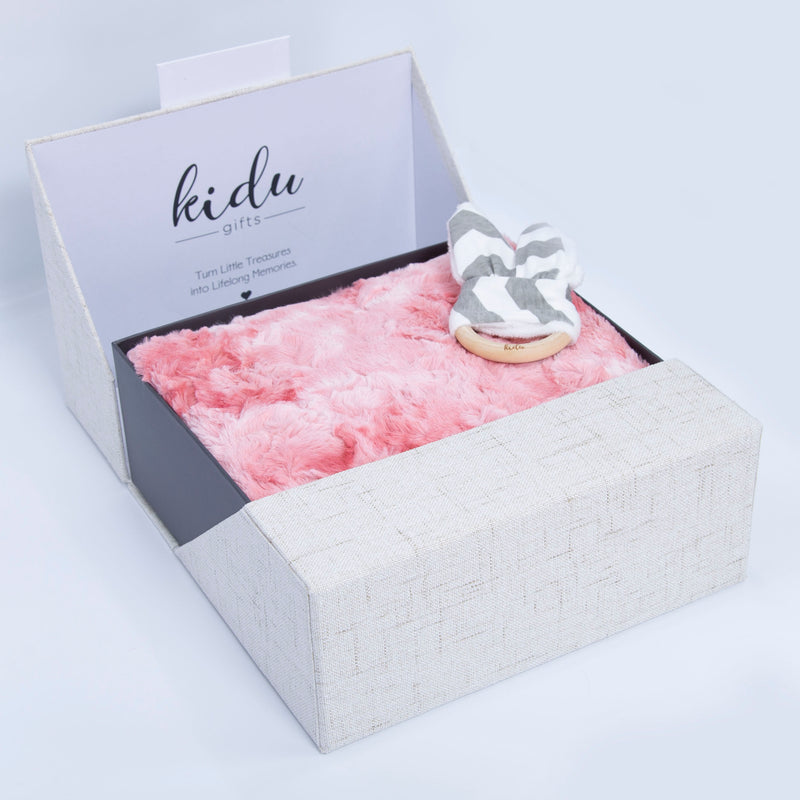 Pink discount blanket box